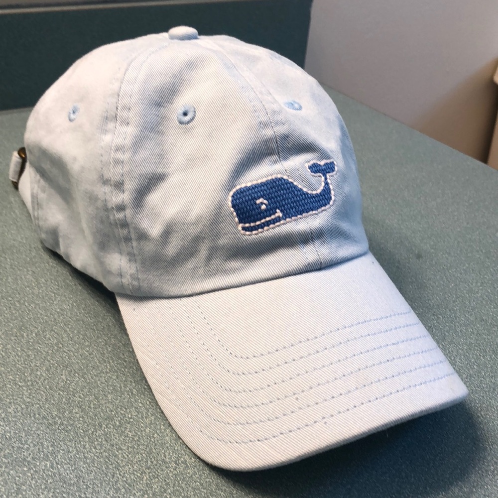 Blue Vineyard Vines Whale Hat